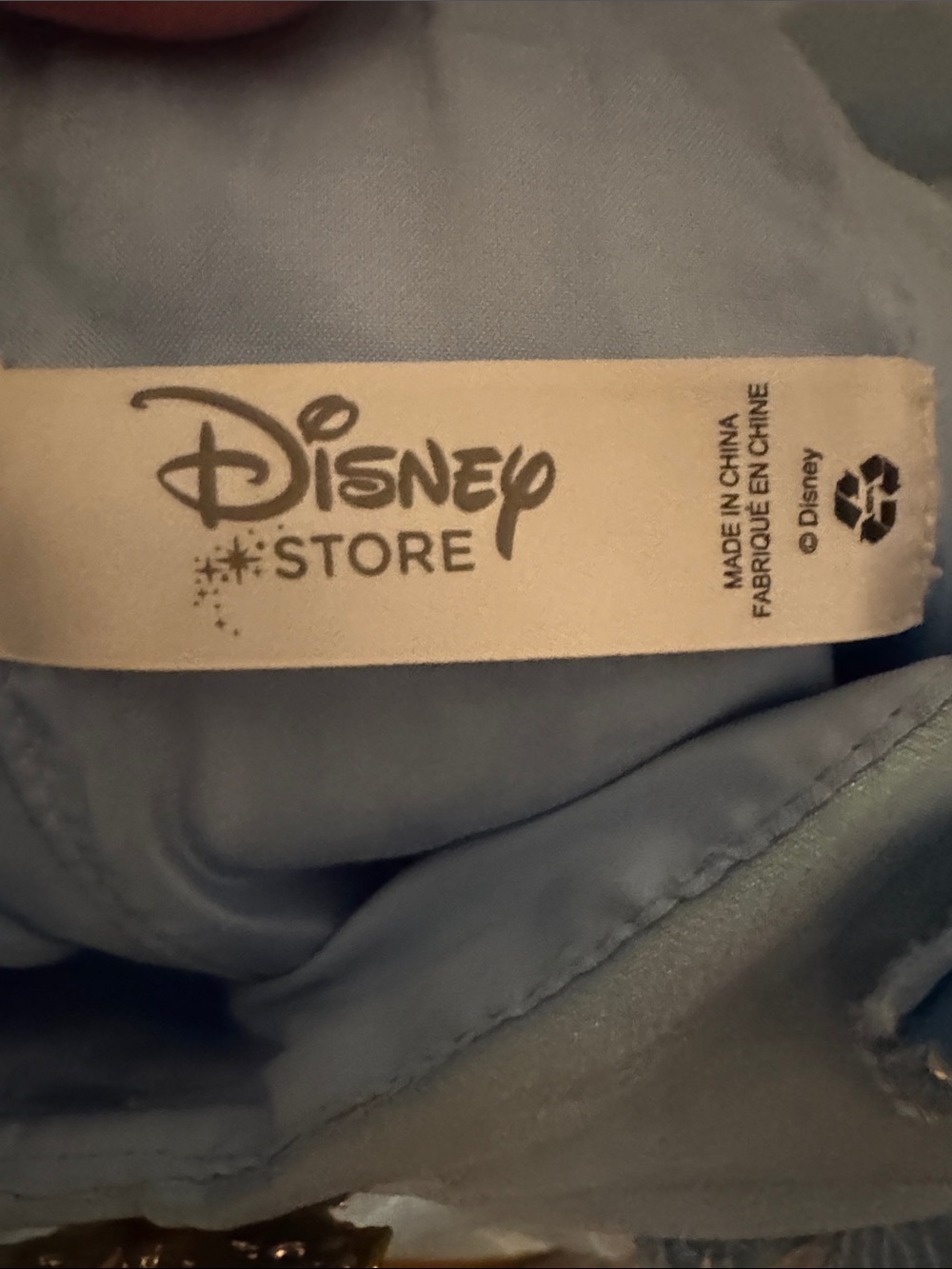 Disney Deluxe Cinderella Light Blue Iridescent Butterfly Princess Dress - Picture 8 of 12